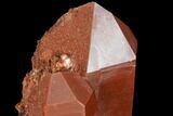 Natural, Red Quartz Crystal Cluster - Morocco #88917-2